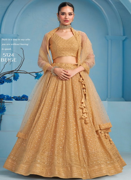 Golden Colour Florance Vol 3 By Zeel Clothing Georgette Designer Wear Lehenga Choli Online Wholesale 